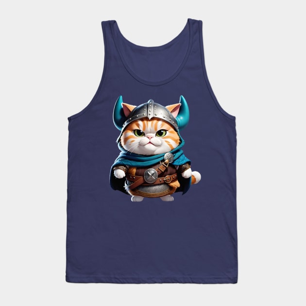 Viking warrior cat Tank Top by Human light 